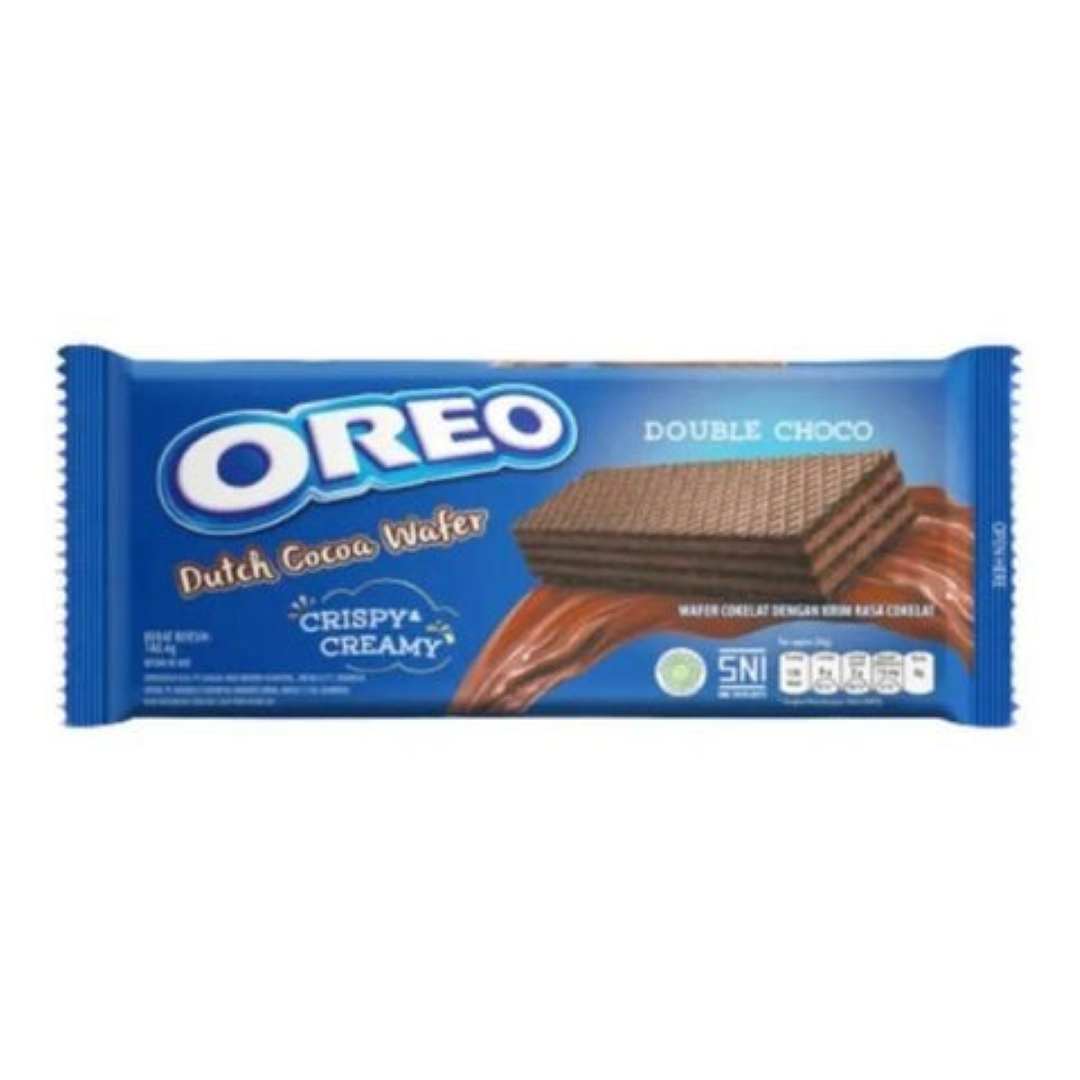 OREO DUTCH CHOCO WAFER DOUBLE CHOCO 140.G